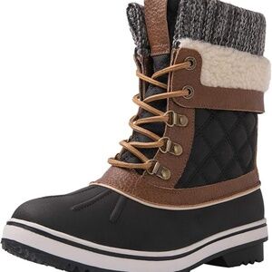 GLOBALWIN Women's Waterproof Winter Boots Snow Boots For Women